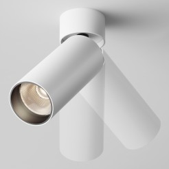 MAYTONI Spot reflektor sufitowy 1punktowy Natynkowy FOCUS LED 12W LED 900lm 3000K 90 CRI C055CL-L12W3K-W-W