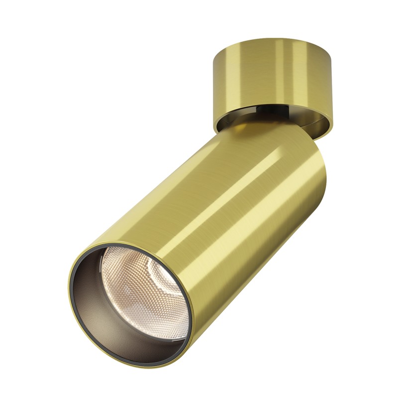 MAYTONI Spot reflektor sufitowy 1punktowy Natynkowy FOCUS LED 12W LED 900lm 3000K 90 CRI C055CL-L12W3K-W-BS