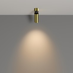 MAYTONI Spot reflektor sufitowy 1punktowy Natynkowy FOCUS LED 12W LED 900lm 3000K 90 CRI C055CL-L12W3K-W-BS