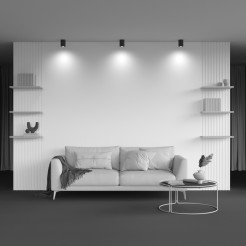 MAYTONI Spot reflektor sufitowy 1punktowy Natynkowy Atom 10W GU10 C016CL-01B