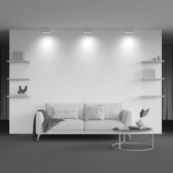 MAYTONI Spot reflektor sufitowy 2punktowy Natynkowy Atom 10W GU10 C017CL-02W