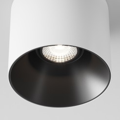 MAYTONI Spot reflektor sufitowy 1punktowy Natynkowy Alfa LED 25W LED 2130lm 4000K 90 CRI Dimmable C064CL-01-25W4K-D-RD-WB