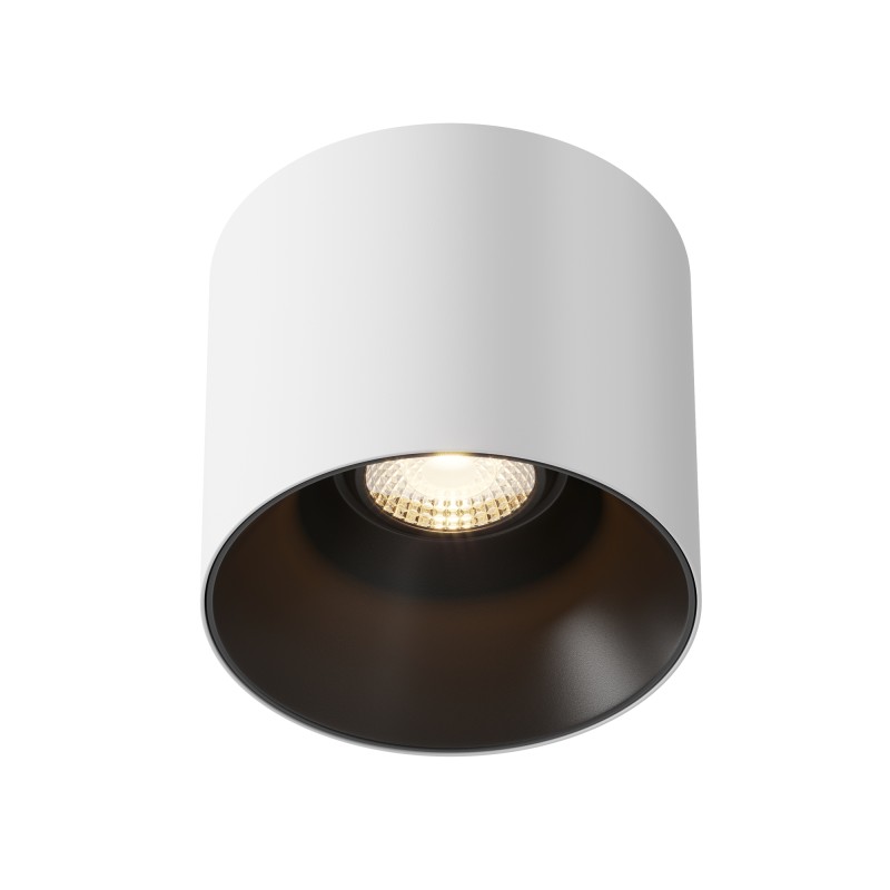 MAYTONI Spot reflektor sufitowy 1punktowy Natynkowy Alfa LED 15W LED 1200lm 3000K 90 CRI Dimmable C064CL-01-15W3K-D-RD-WB
