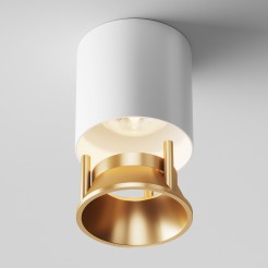 MAYTONI Spot reflektor sufitowy 1punktowy Natynkowy Alfa LED 12W LED 840lm 3000K 90 CRI Dimmable C064CL-L12W3K-D