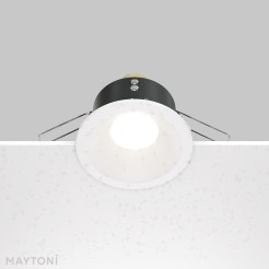 MAYTONI Spot reflektor sufitowy 1punktowy wbudowany Zoom 10W GU10 DL032-2-01W