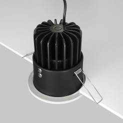 MAYTONI Spot reflektor sufitowy 1punktowy Wbudowany Zoom 12W LED 990lm 4000K 90 CRI Dimmable DL034-L12W4K-D-W