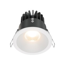 MAYTONI Spot reflektor sufitowy 1punktowy Wbudowany Zoom 12W LED 910lm 3000K 90 CRI Dimmable DL034-L12W3K-D-W