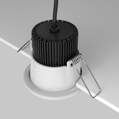 MAYTONI Spot reflektor sufitowy 1punktowy Wbudowany Zoom 6W LED 480lm 4000K 90 CRI DL034-01-06W4K-W