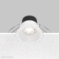 MAYTONI Spot reflektor sufitowy 1punktowy Wbudowany Zoom 6W LED 440lm 4000K 90 CRI Dimmable DL034-01-06W4K-D-W