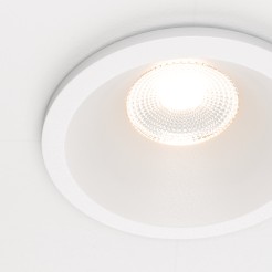 MAYTONI Spot reflektor sufitowy 1punktowy Wbudowany Zoom 6W LED 420lm 3000K 90 CRI Dimmable DL034-01-06W3K-D-W