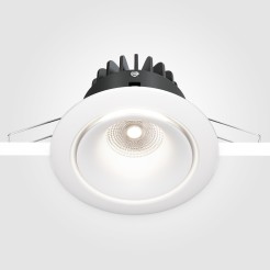 MAYTONI Spot reflektor sufitowy 1punktowy Wbudowany Yin 12W LED 960lm 4000K 90 CRI DL031-L12W4K-W