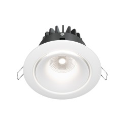 MAYTONI Spot reflektor sufitowy 1punktowy Wbudowany Yin 12W LED 920lm 4000K 90 CRI Dimmable DL031-L12W4K-D-W