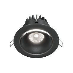 MAYTONI Spot reflektor sufitowy 1punktowy Wbudowany Yin 12W LED 830lm 4000K 90 CRI DL031-L12W4K-B