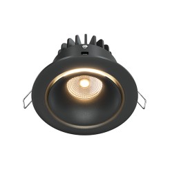 MAYTONI Spot reflektor sufitowy 1punktowy Wbudowany Yin 12W LED 760lm 3000K 90 CRI Dimmable DL031-L12W3K-D-B