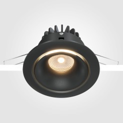 MAYTONI Spot reflektor sufitowy 1punktowy Wbudowany Yin 12W LED 760lm 3000K 90 CRI Dimmable DL031-L12W3K-D-B