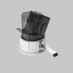 MAYTONI Spot reflektor sufitowy 1punktowy Wbudowany Wise 7W LED 400lm 3000K 90 CRI DL057-7W3K-W