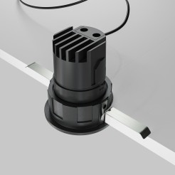 MAYTONI Spot reflektor sufitowy 1punktowy Wbudowany Wise 7W LED 390lm 3000K 90 CRI DL057-7W3K-B