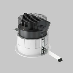 MAYTONI Spot reflektor sufitowy 1punktowy Wbudowany Wise 10W LED 530lm 3000K 90 CRI DL057-10W3K-W