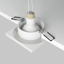 MAYTONI Spot reflektor sufitowy 1punktowy Wbudowany Stark 10W GU10 DL083-01-GU10-SQ-W