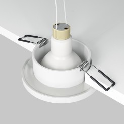 MAYTONI Spot reflektor sufitowy 1punktowy Wbudowany Stark 10W GU10 DL083-01-GU10-RD-W