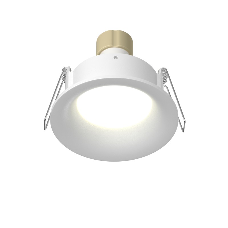 MAYTONI Spot reflektor sufitowy 1punktowy Wbudowany Slim 10W GU10 DL088-GU10-RD-W