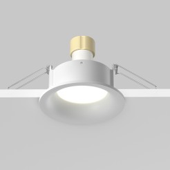 MAYTONI Spot reflektor sufitowy 1punktowy Wbudowany Slim 10W GU10 DL088-GU10-RD-W