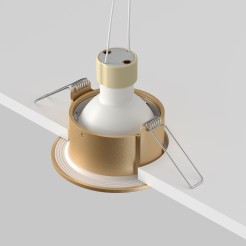 MAYTONI Spot reflektor sufitowy 1punktowy Wbudowany Slim 10W GU10 DL088-GU10-RD-MG