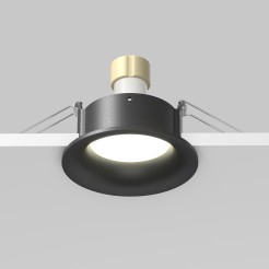 MAYTONI Spot reflektor sufitowy 1punktowy Wbudowany Slim 10W GU10 DL088-GU10-RD-B