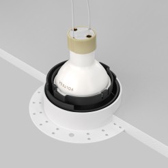 MAYTONI Spot reflektor sufitowy 1punktowy Wbudowany Share 10W GU10 DL051-U-2WB