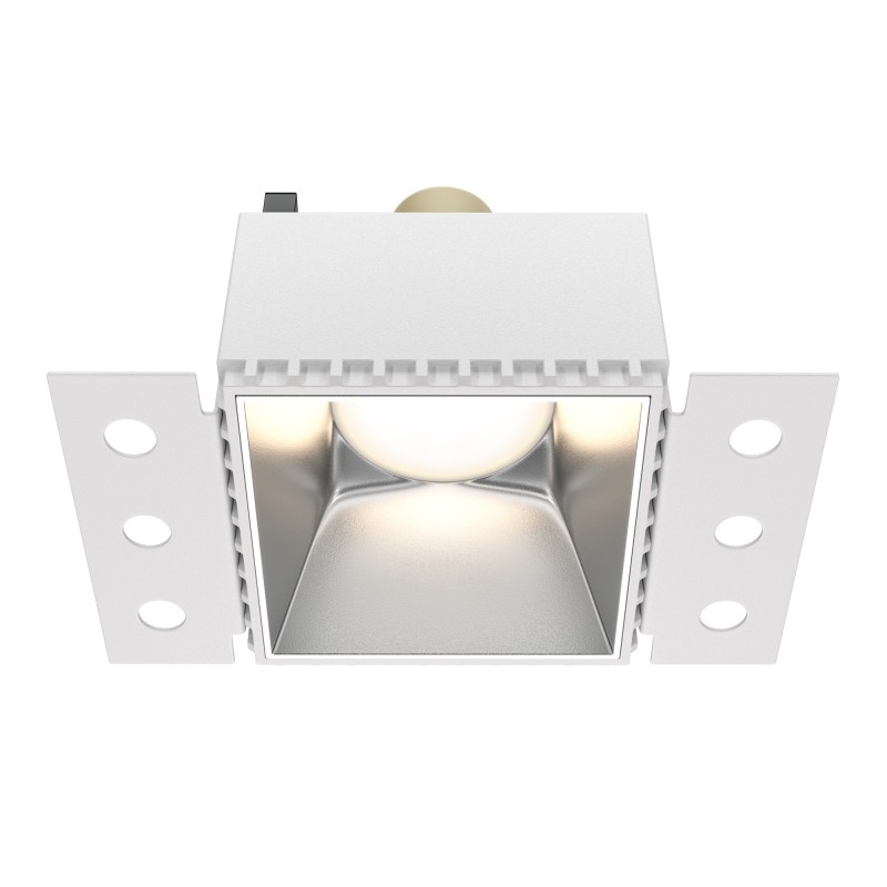 MAYTONI Spot reflektor sufitowy 1punktowy Wbudowany Share 10W GU10 DL051-01-GU10-SQ-WS