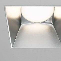 MAYTONI Spot reflektor sufitowy 1punktowy Wbudowany Share 10W GU10 DL051-01-GU10-SQ-WS