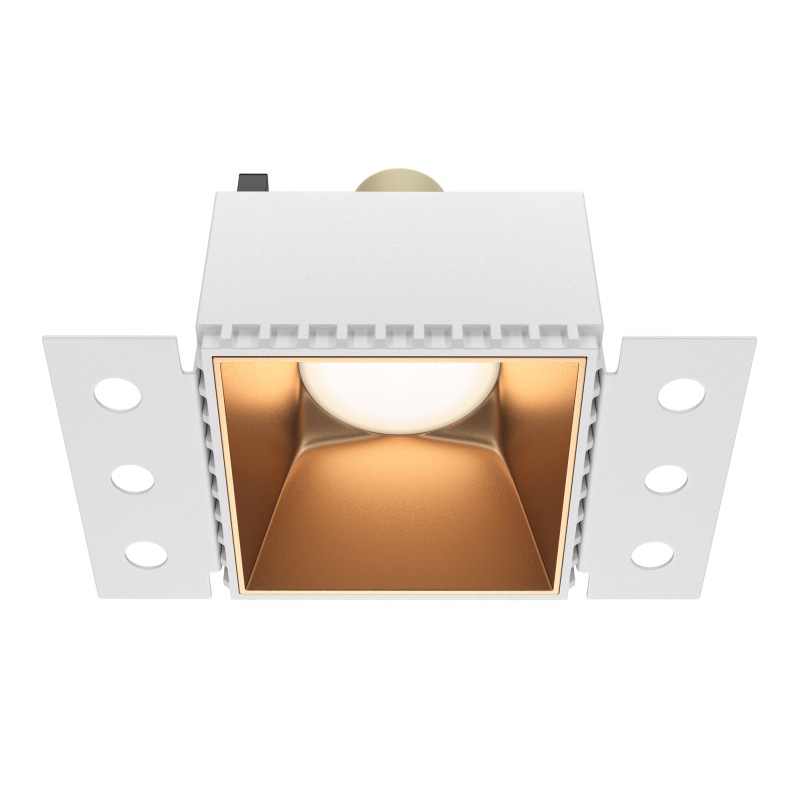 MAYTONI Spot reflektor sufitowy 1punktowy Wbudowany Share 10W GU10 DL051-01-GU10-SQ-WMG