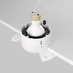 MAYTONI Spot reflektor sufitowy 1punktowy Wbudowany Share 10W GU10 DL051-01-GU10-RD-WB