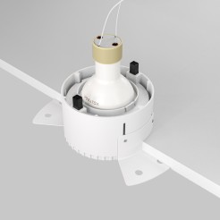 MAYTONI Spot reflektor sufitowy 1punktowy Wbudowany Share 10W GU10 DL051-01-GU10-RD-W
