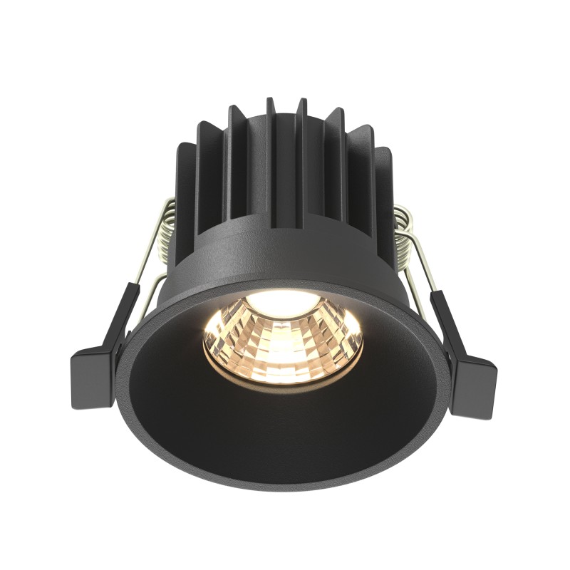 MAYTONI Spot reflektor sufitowy 1punktowy Wbudowany Round 7W LED 450lm 3000K 90 CRI DL058-7W3K-B
