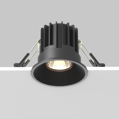 MAYTONI Spot reflektor sufitowy 1punktowy Wbudowany Round 7W LED 450lm 3000K 90 CRI DL058-7W3K-B