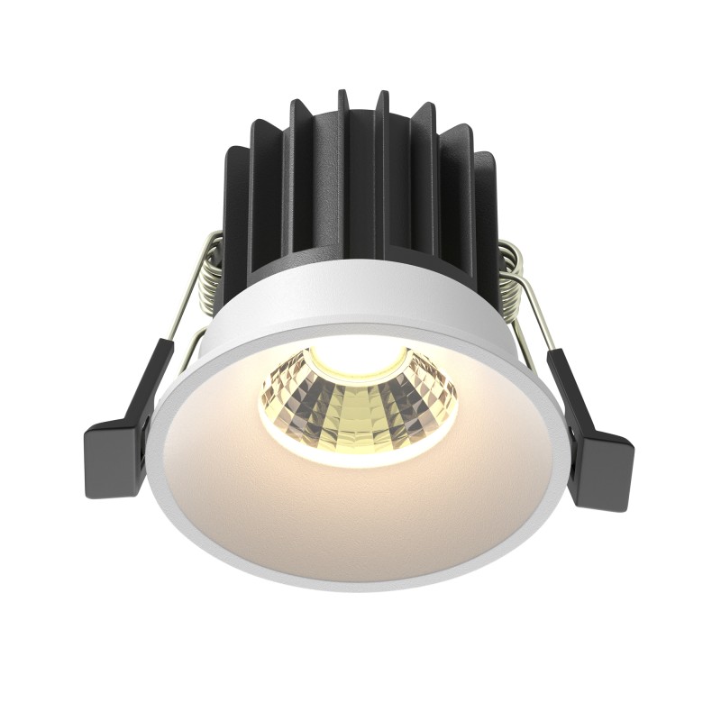 MAYTONI Spot reflektor sufitowy 1punktowy Wbudowany Round 7W LED 450lm 3000K 90 CRI DL058-7W3K-W