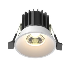 MAYTONI Spot reflektor sufitowy 1punktowy Wbudowany Round 7W LED 450lm 3000K 90 CRI DL058-7W3K-W