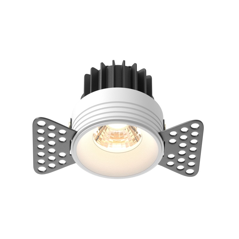 MAYTONI Spot reflektor sufitowy 1punktowy Wbudowany Round 7W LED 460lm 3000K 90 CRI DL058-7W3K-TRS-W