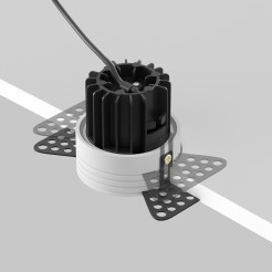 MAYTONI Spot reflektor sufitowy 1punktowy Wbudowany Round 7W LED 460lm 3000K 90 CRI DL058-7W3K-TRS-W