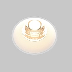 MAYTONI Spot reflektor sufitowy 1punktowy Wbudowany Round 7W LED 460lm 3000K 90 CRI DL058-7W3K-TRS-W