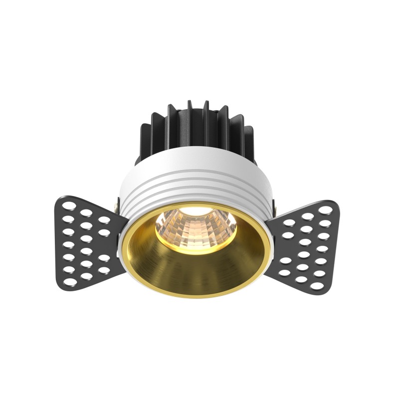 MAYTONI Spot reflektor sufitowy 1punktowy Wbudowany Round 7W LED 480lm 3000K 90 CRI DL058-7W3K-TRS-BS