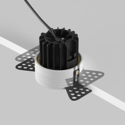 MAYTONI Spot reflektor sufitowy 1punktowy Wbudowany Round 7W LED 480lm 3000K 90 CRI DL058-7W3K-TRS-BS