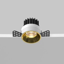 MAYTONI Spot reflektor sufitowy 1punktowy Wbudowany Round 7W LED 480lm 3000K 90 CRI DL058-7W3K-TRS-BS