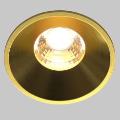 MAYTONI Spot reflektor sufitowy 1punktowy Wbudowany Round 7W LED 460lm 3000K 90 CRI DL058-7W3K-BS