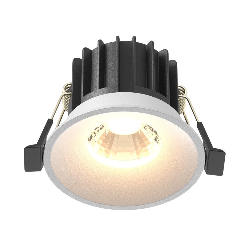 MAYTONI Spot reflektor sufitowy 1punktowy Wbudowany Round 12W LED 920lm 3000K 90 CRI DL058-12W3K-W