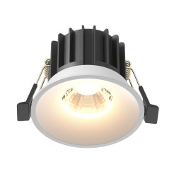 MAYTONI Spot reflektor sufitowy 1punktowy Wbudowany Round 12W LED 920lm 3000K 90 CRI DL058-12W3K-W