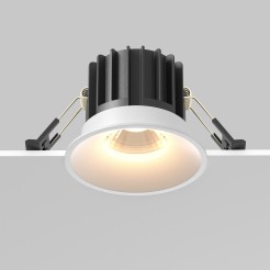 MAYTONI Spot reflektor sufitowy 1punktowy Wbudowany Round 12W LED 920lm 3000K 90 CRI DL058-12W3K-W
