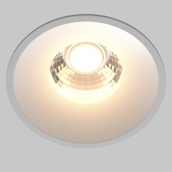 MAYTONI Spot reflektor sufitowy 1punktowy Wbudowany Round 12W LED 920lm 3000K 90 CRI DL058-12W3K-W