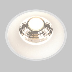 MAYTONI Spot reflektor sufitowy 1punktowy Wbudowany Round 12W LED 920lm 3000K 90 CRI DL058-12W3K-TRS-W